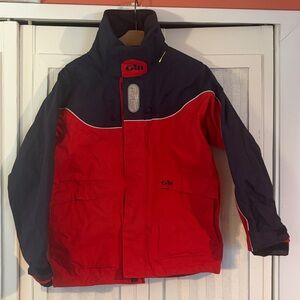 EUC GILL JS CRUISE FOUL WEATHER  SAILING JACKET size YL 155-1161cm